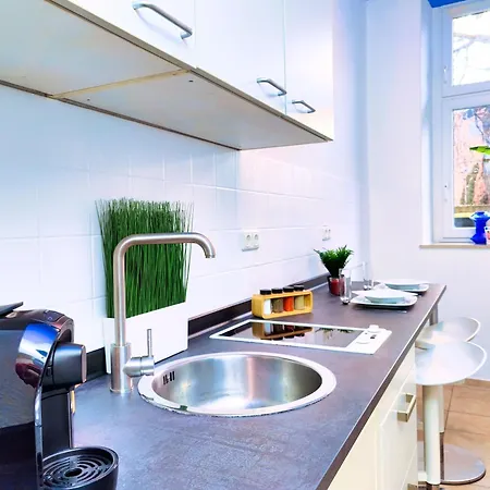 Modernes City-apartment Nahe Der Elbe Mit Terrasse *